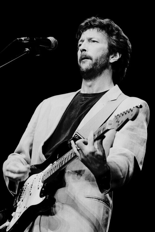 Gary Gershoff Fotografie Eric Clapton Performs At Byrne Arena, Gary Gershoff, 26.7 × 40 cm