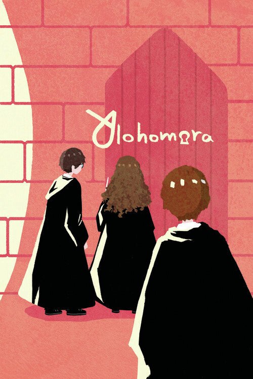 Europosters Umělecký tisk Harry Potter - Alohomora, 26.7 × 40 cm