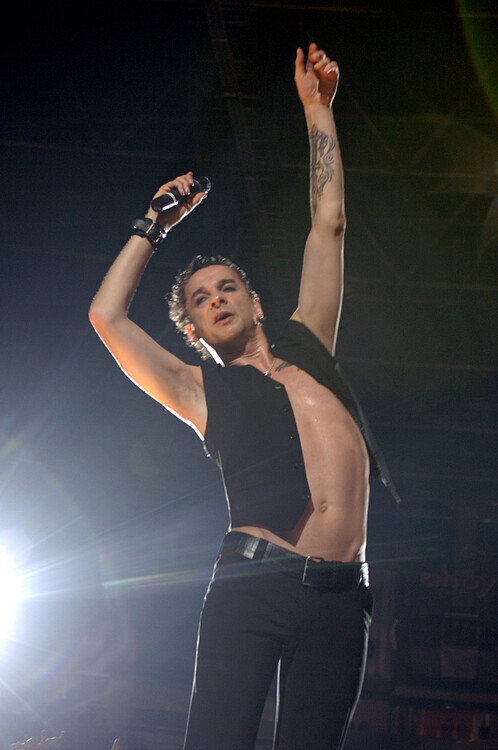 Lex van Rossen/MAI Fotografie Dave Gahan..., Lex van Rossen/MAI, 26.7 × 40 cm