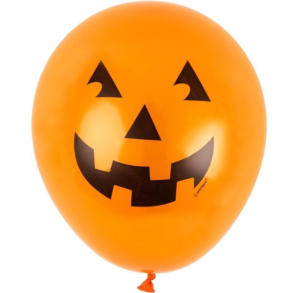 Balónky latexové Dýně 23 cm 10 ks