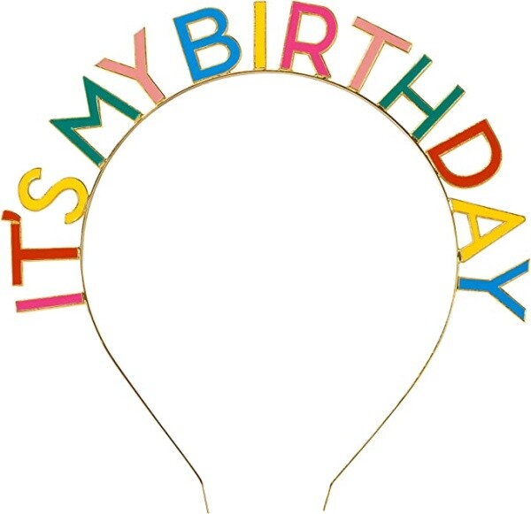 Čelenka Its my Birthda multicolor