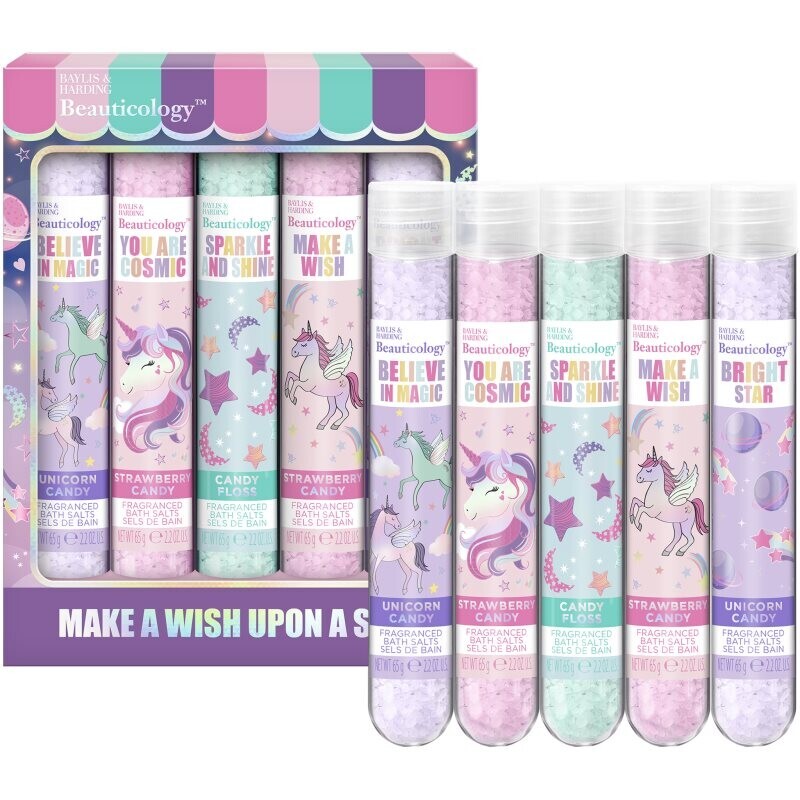 Baylis & Harding Beauticology Cosmic sůl do koupele v dárkovém balení