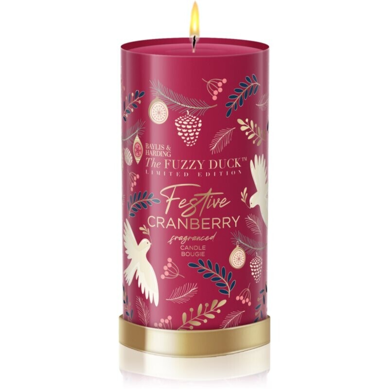 Baylis & Harding The Fuzzy Duck Winter Wonderland vonná svíčka vůně Cranberry 390 g