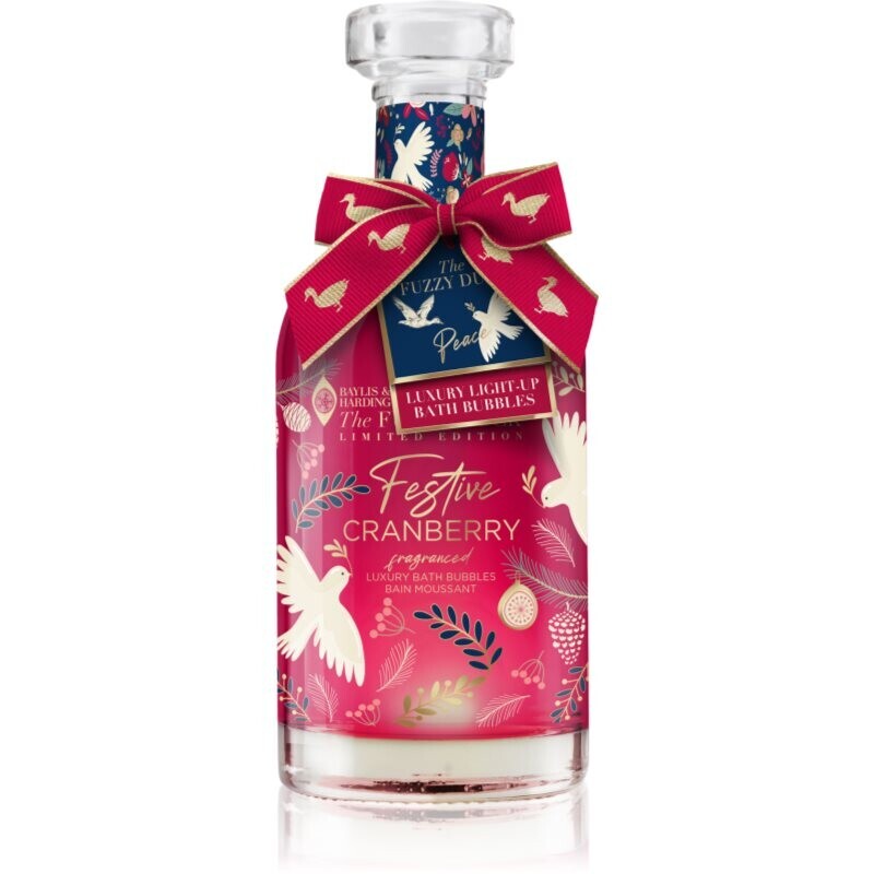 Baylis & Harding The Fuzzy Duck Winter Wonderland pěna do koupele dárková edice vůně Cranberry 500 ml