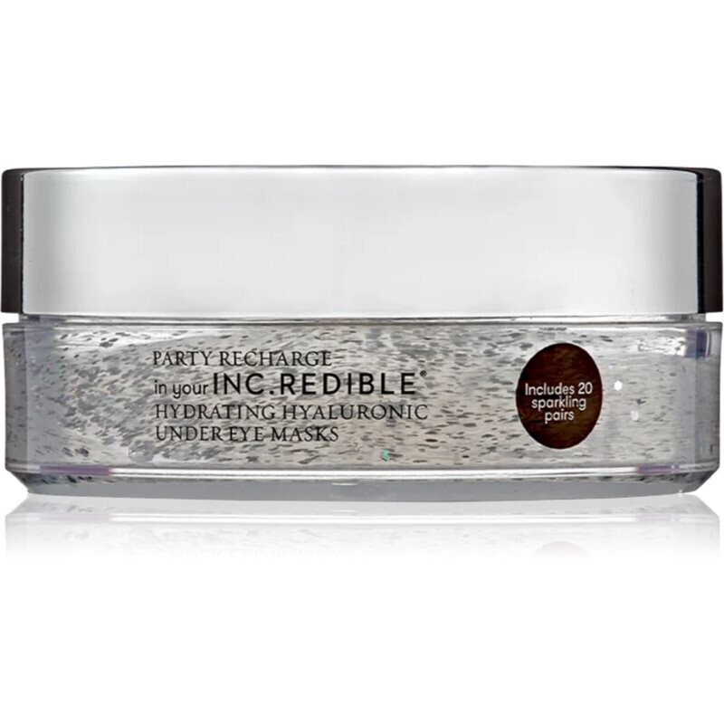 Nails Inc. Party Recharge hydrogelová maska na oční okolí s hydratačním účinkem 20 pár