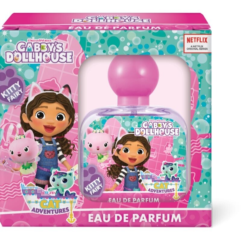 Gabby's Dollhouse Kitty Fairy parfém pro děti 3y+ 50 ml