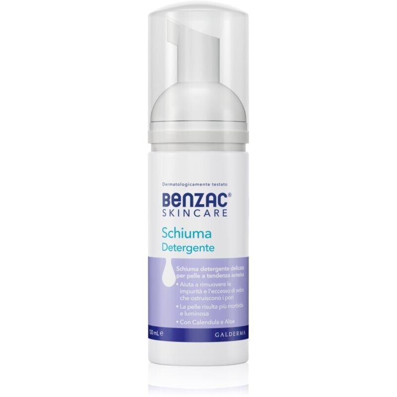 Benzac Purifying Foam Cleanser jemná čisticí pěna na obličej 130 ml