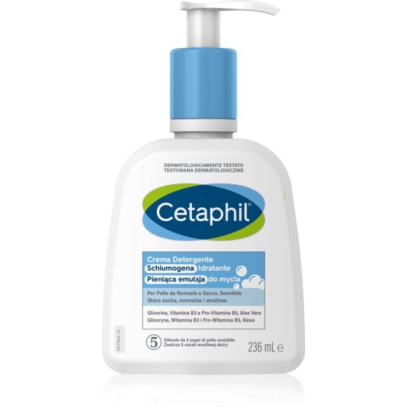 Cetaphil Hydrating Foaming Cream Cleanser čisticí pěna pro všechny typy pleti 236 ml