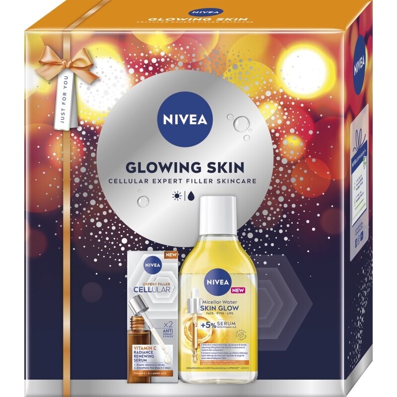 NIVEA Glowing Skin dárková sada pro rozjasnění pleti