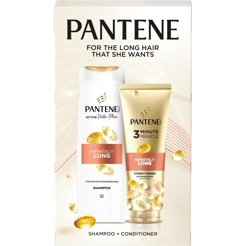 Pantene For Infinitely Long Hair Set dárková sada pro dlouhé vlasy