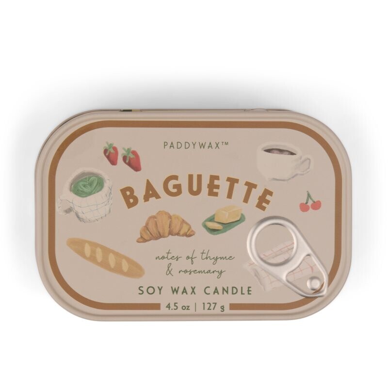 Paddywax Bistro Baguette vonná svíčka 127 g