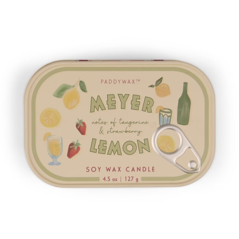 Paddywax Bistro Meyer Lemon vonná svíčka 127 g