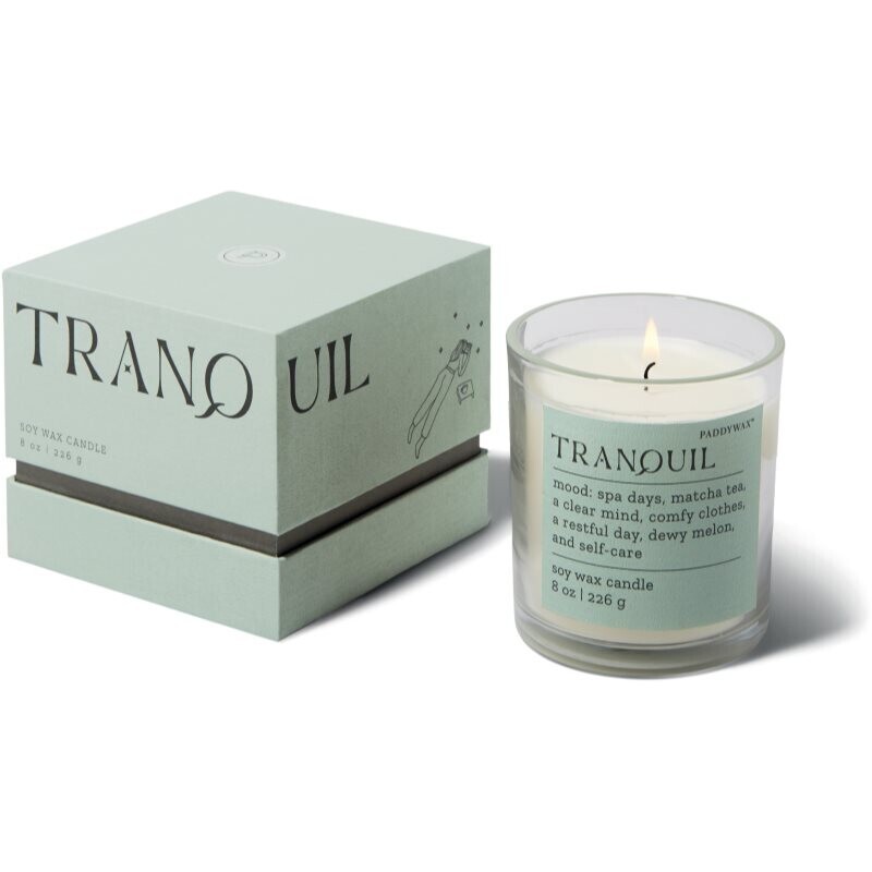 Paddywax Mood Tranquil Lush Palms vonná svíčka 226 g