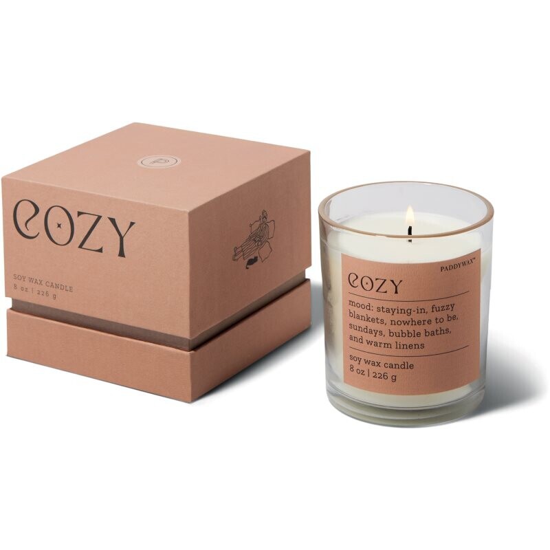 Paddywax Mood Cozy Cashmere & French Orris vonná svíčka 226 g