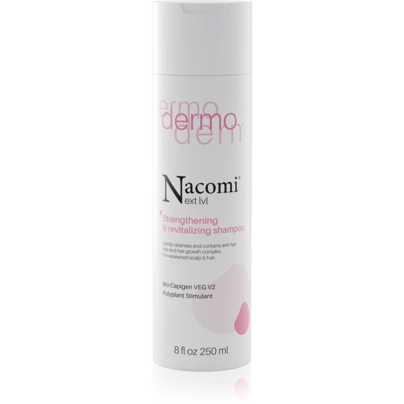 Nacomi Next Level Strengthening & revitalizing shampoo posilující a revitalizující šampon 250 ml