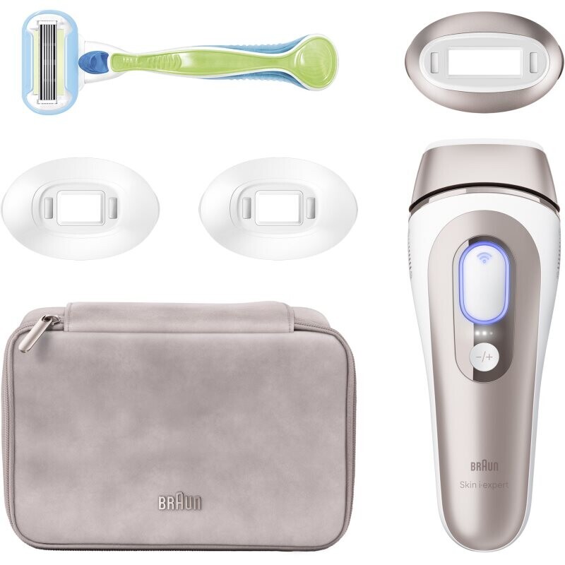 Braun Smart Skin Expert PL7257 chytré IPL zařízení pro odstranění chloupků na tělo, tvář, oblast bikin a podpaží 1 ks