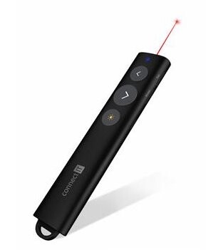 CONNECT IT LaserPoint laserové ukazovátko rechargeable ČERNÉ