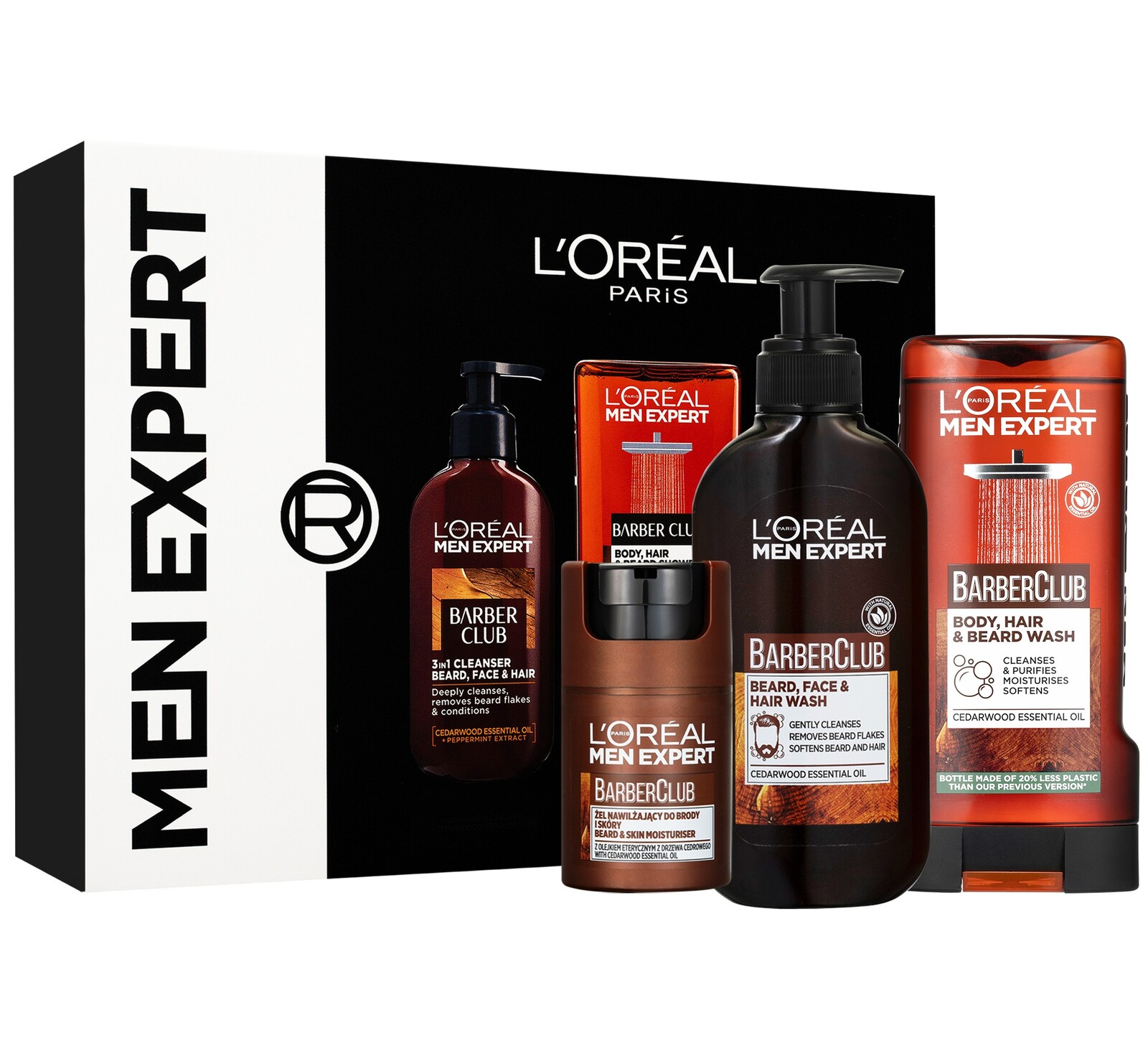 L'Oréal Paris Dárková sada tělové péče Men Expert BarberClub