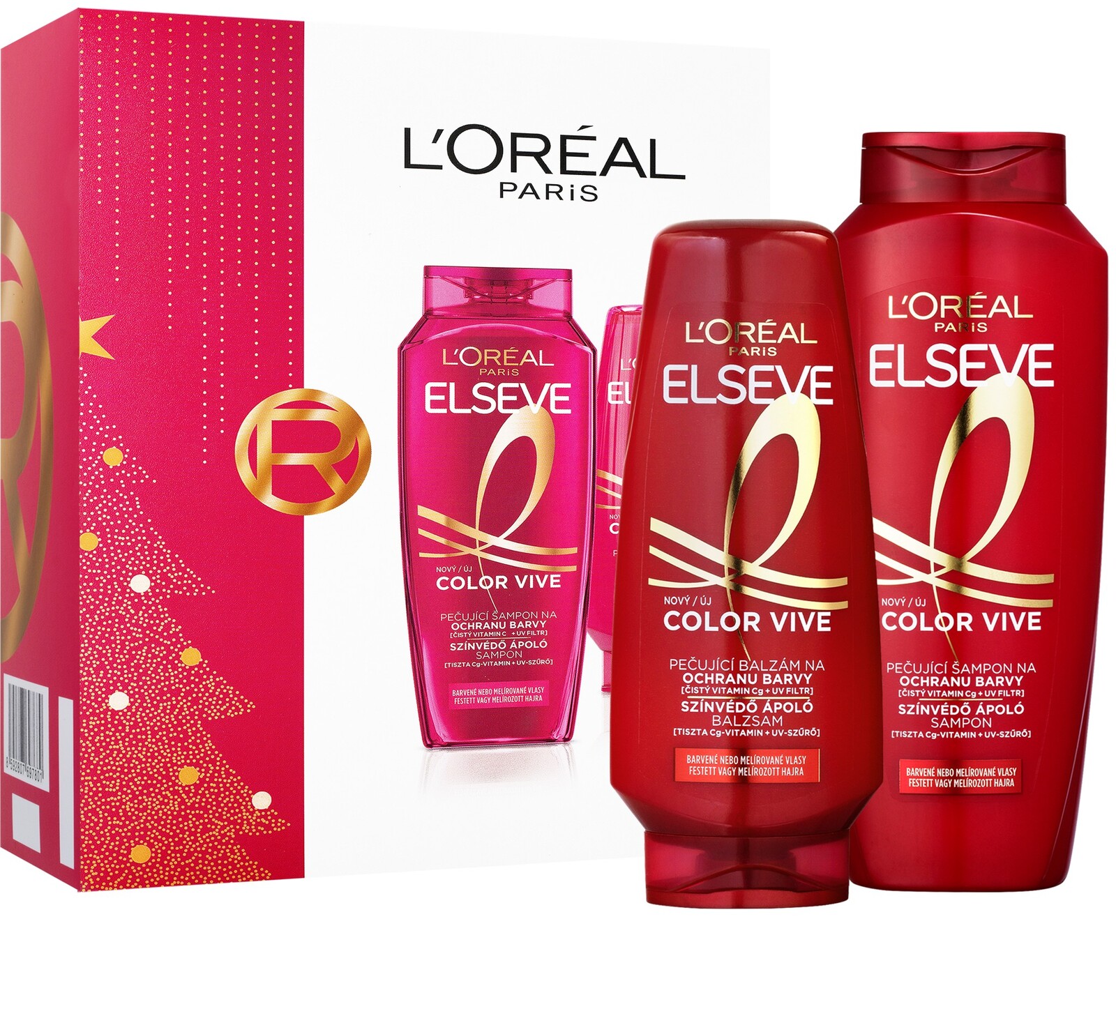 L'Oréal Paris Dárková sada vlasové péče Color Vive