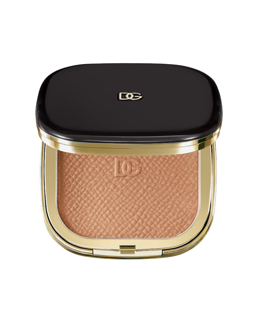 Dolce & Gabbana Pudrový bronzer Face & Eyes Match (Lasting Bronzer & Eyeshadow Powder) 14 g 02 Light Medium