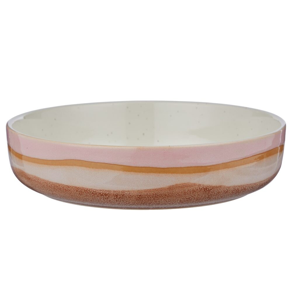 MEDLEY Talíř na těstoviny 21 cm - růžová