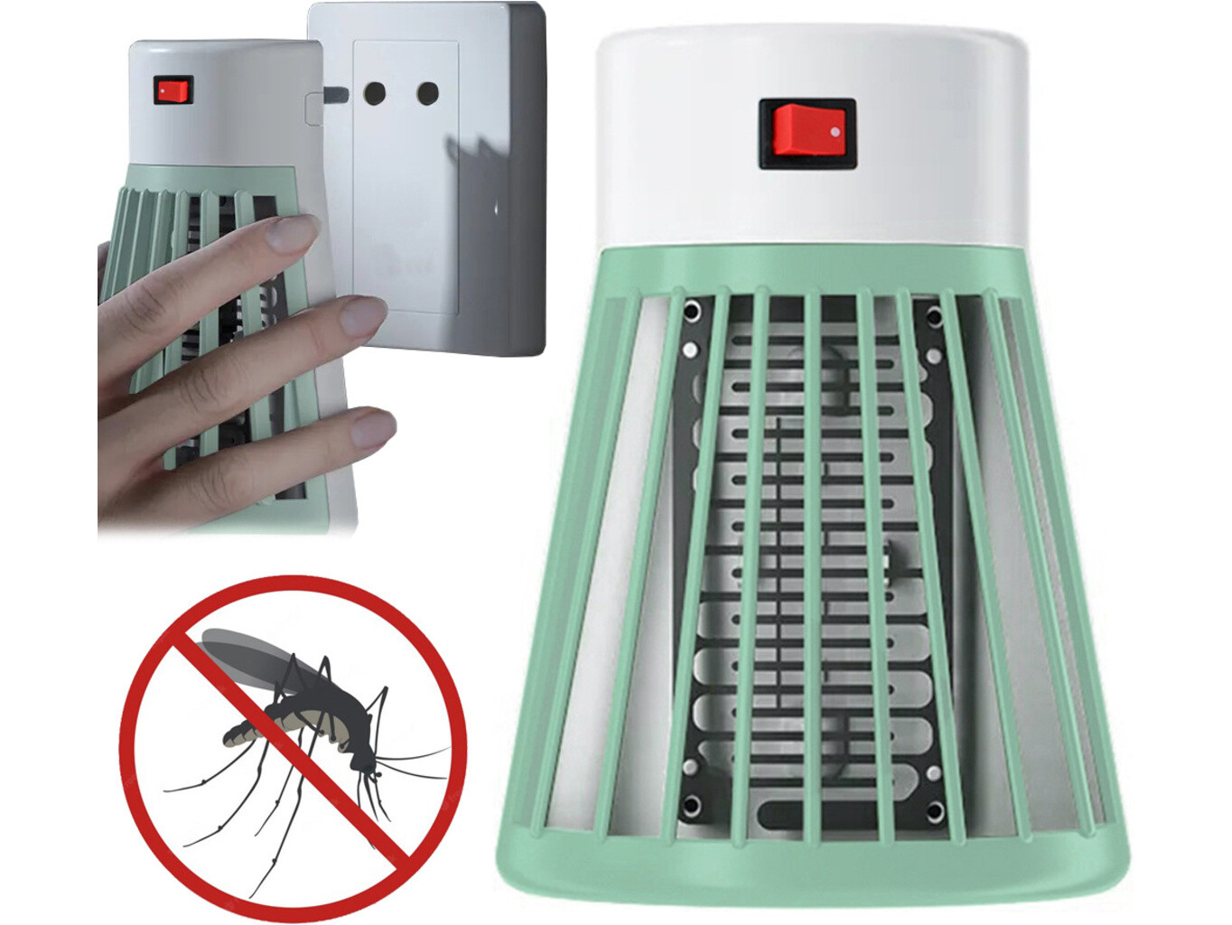 VERK UV Lampa proti hmyzu do zásuvky 1W, 110-220V