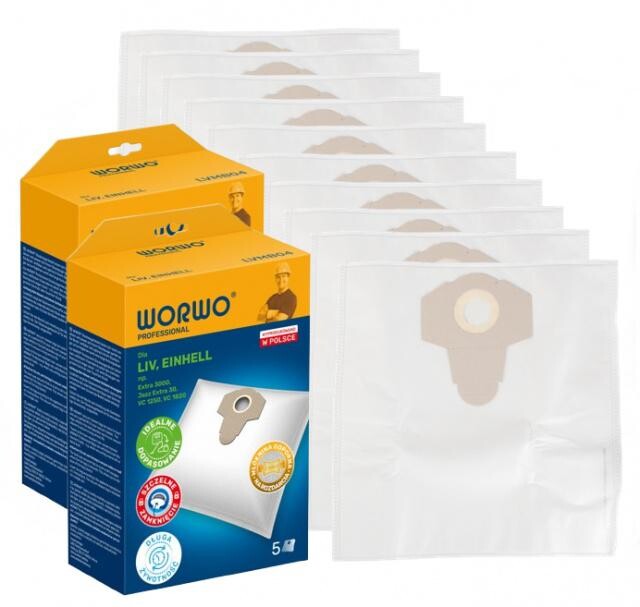 Sáčky pro LIDL PWS 20 F5 Parkside 41x40 10ks textilní