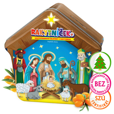 TEREZIA RAKYTNÍČEK+ želatinky - Betlém 50 ks