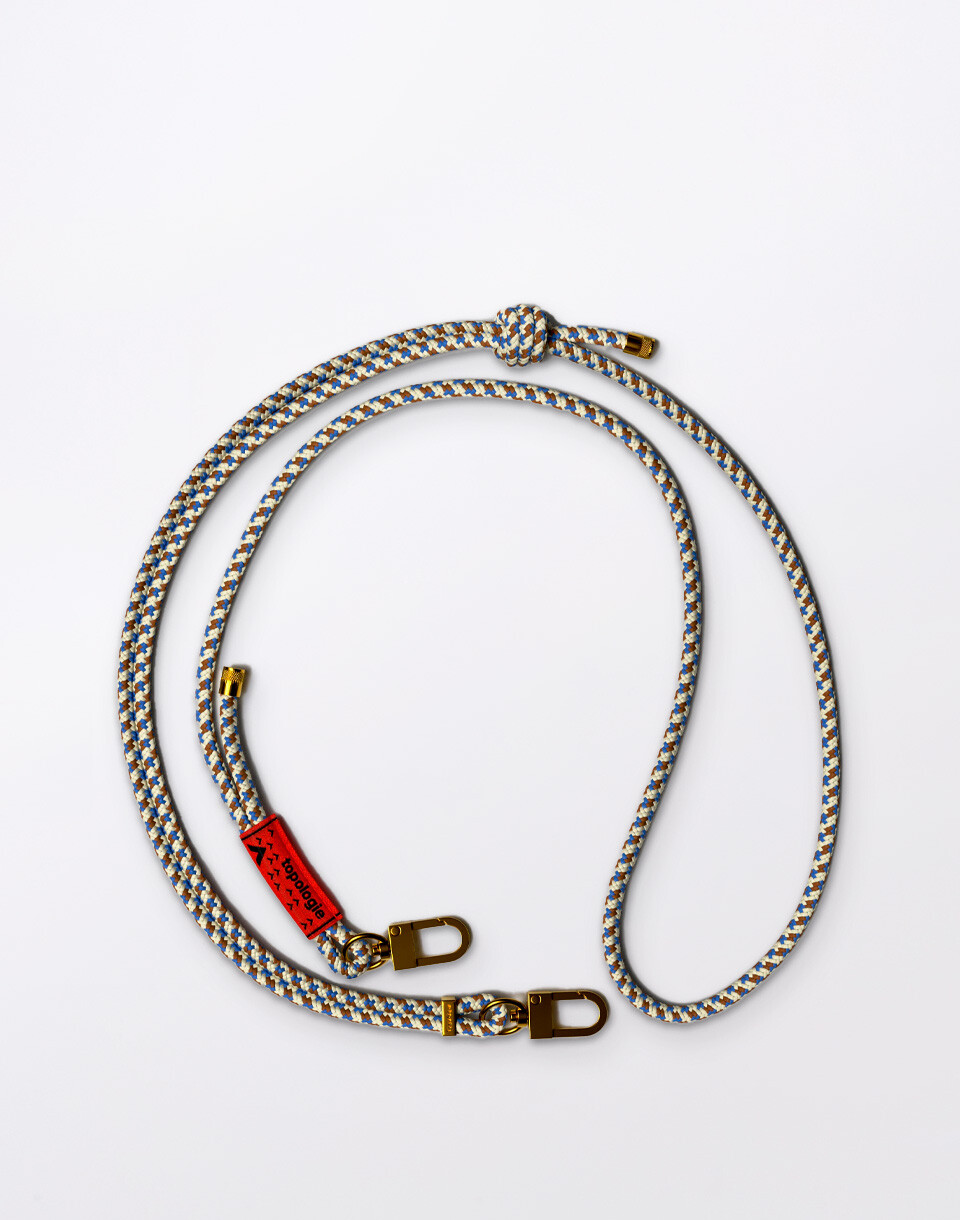 Topologie 6.0mm Rope Strap Beige Purple