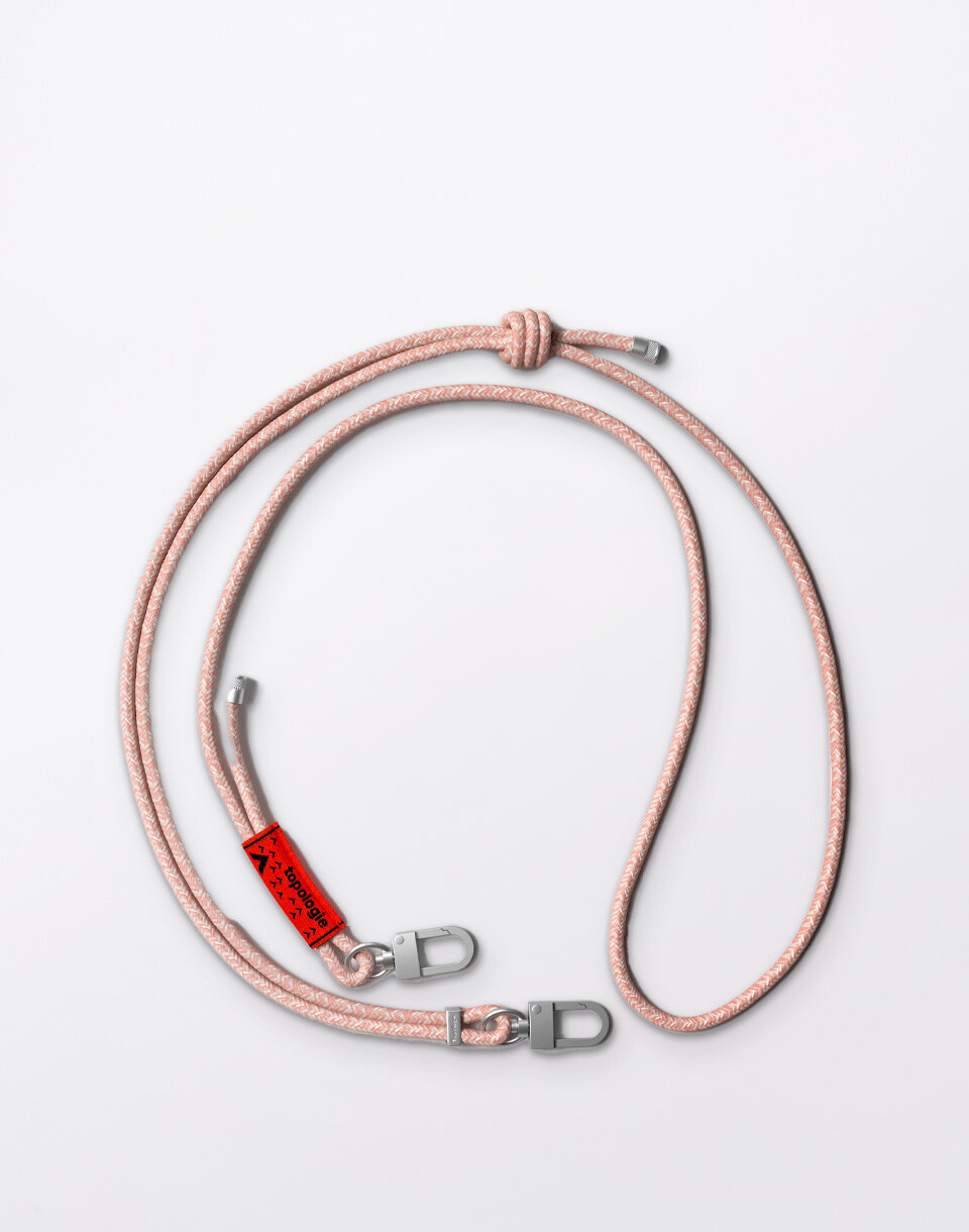 Topologie 6.0mm Rope Strap Peach Melange