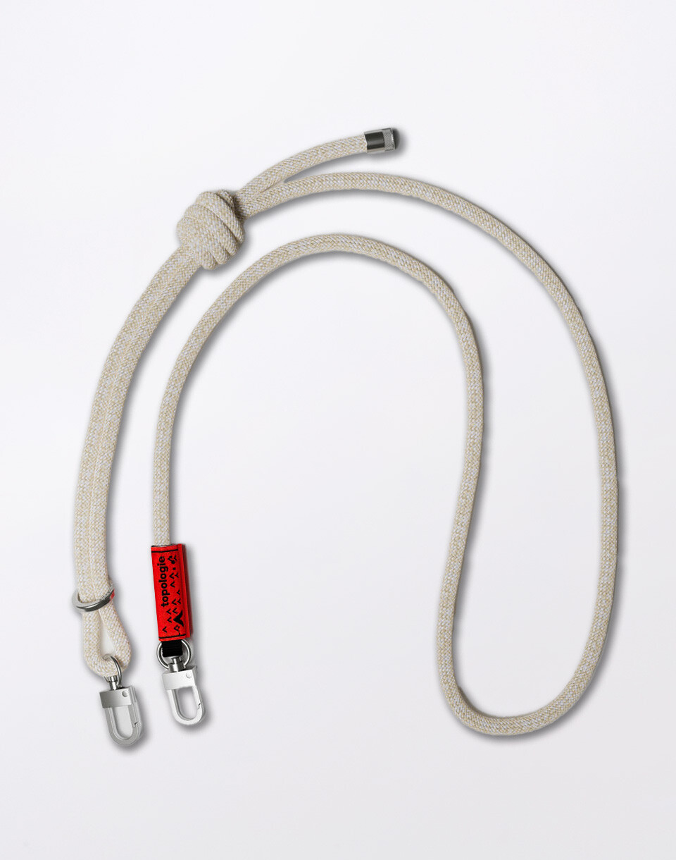 Topologie 8.0mm Rope Strap Beige Melange