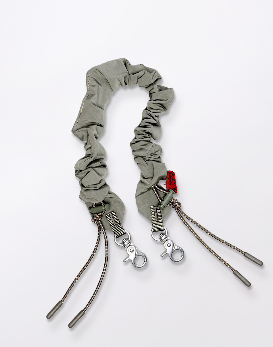 Topologie Bungee Wrist Strap Moss Tech Sateen