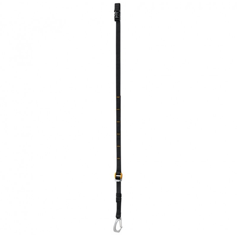 Petzl Uppper Strap for Knee Ascent  Černá