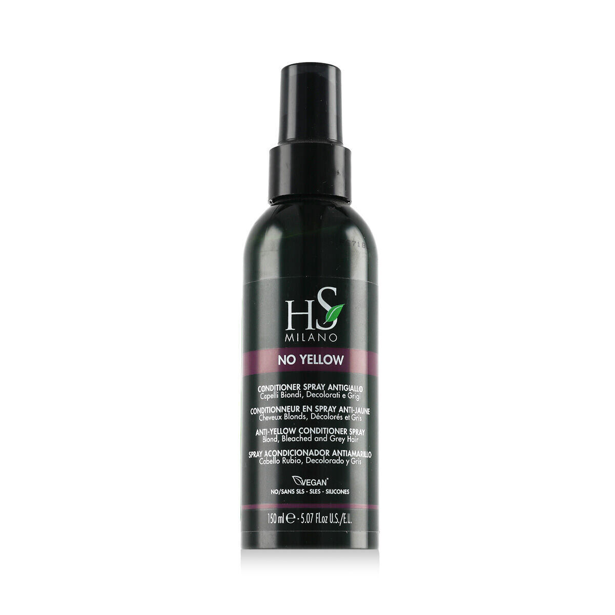 HS MILANO No Yellow Anti-Yellow Conditioner Spray bezoplachový kondicionér 150 ml unisex