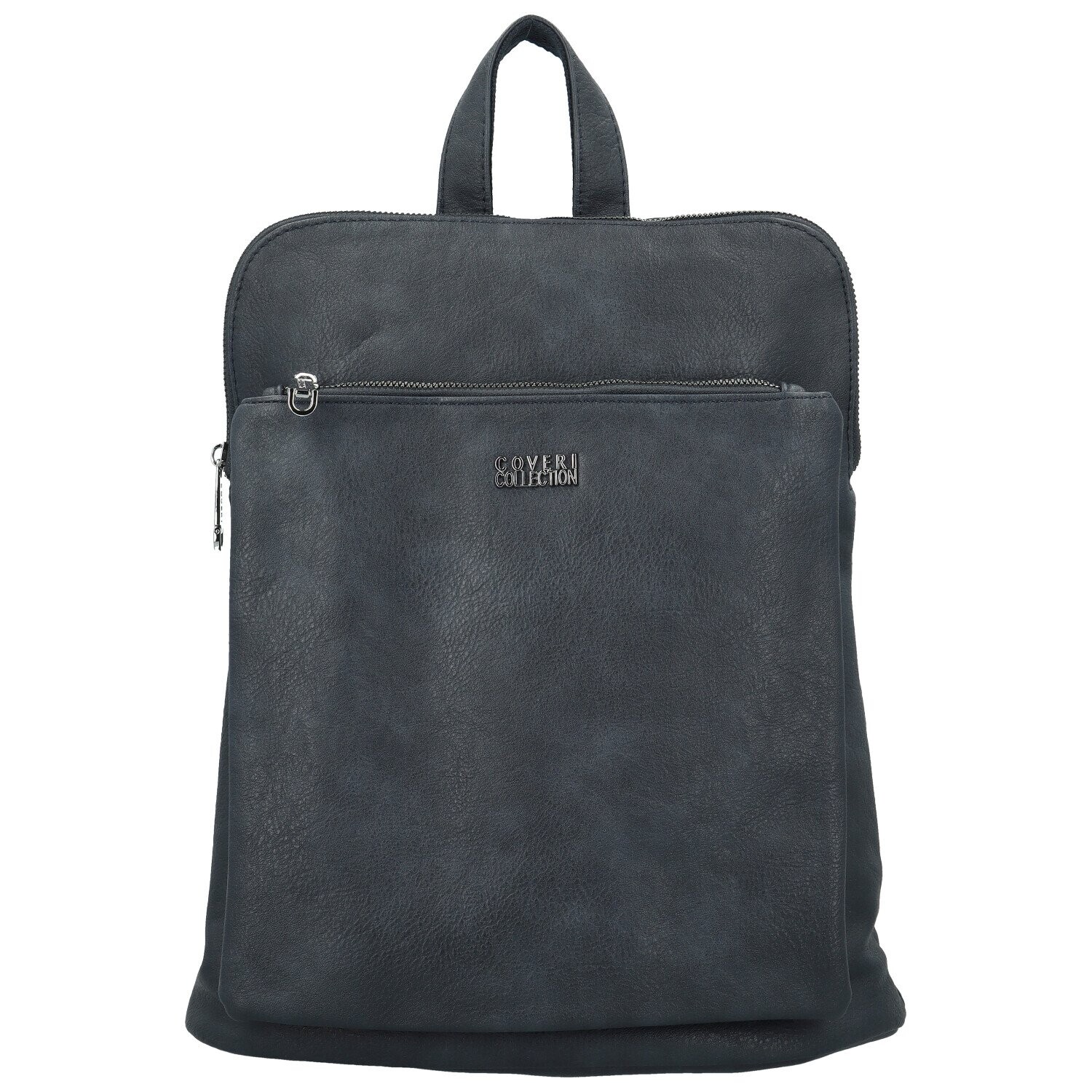 Trendy dámský koženkový kabelko-batoh Coveri Gitta, tmavě modrý