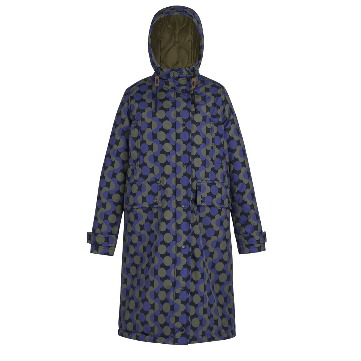 Dámská bunda Regatta Orla Long Length WP Velikost: L / Barva: modrá/černá