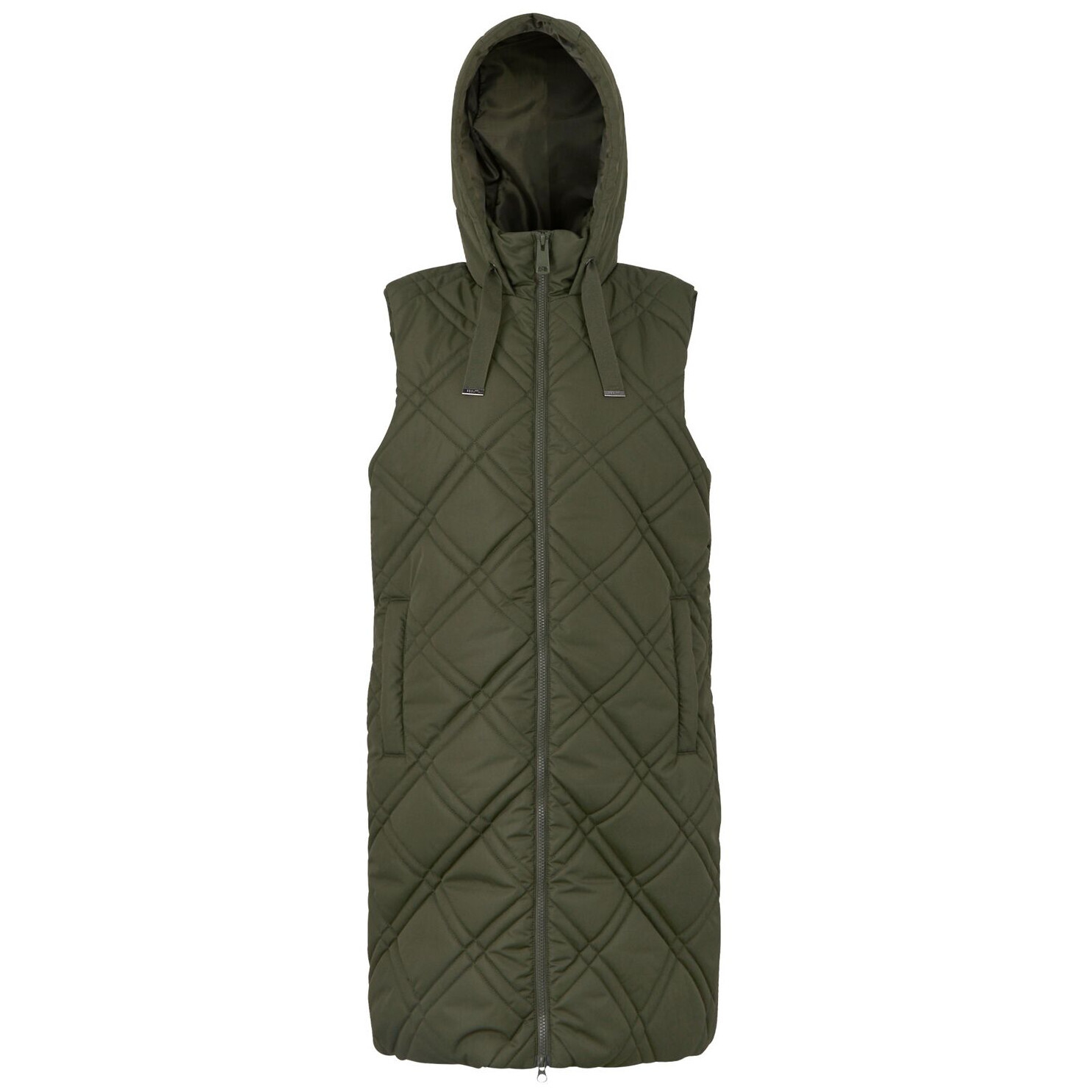 Dámská vesta Regatta Rurietta Longer Length Velikost: XXL / Barva: zelená