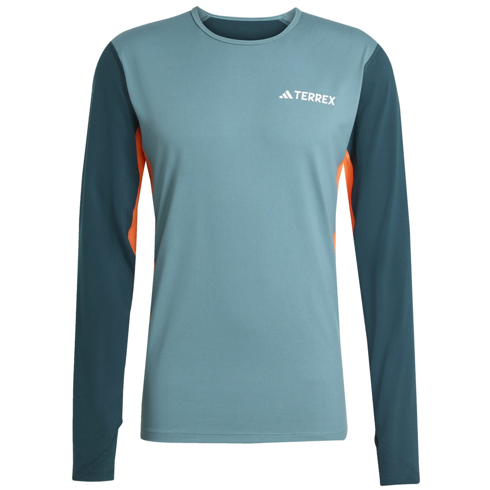 Pánské funkční triko Adidas Multi Synt Ls Velikost: L / Barva: petrol