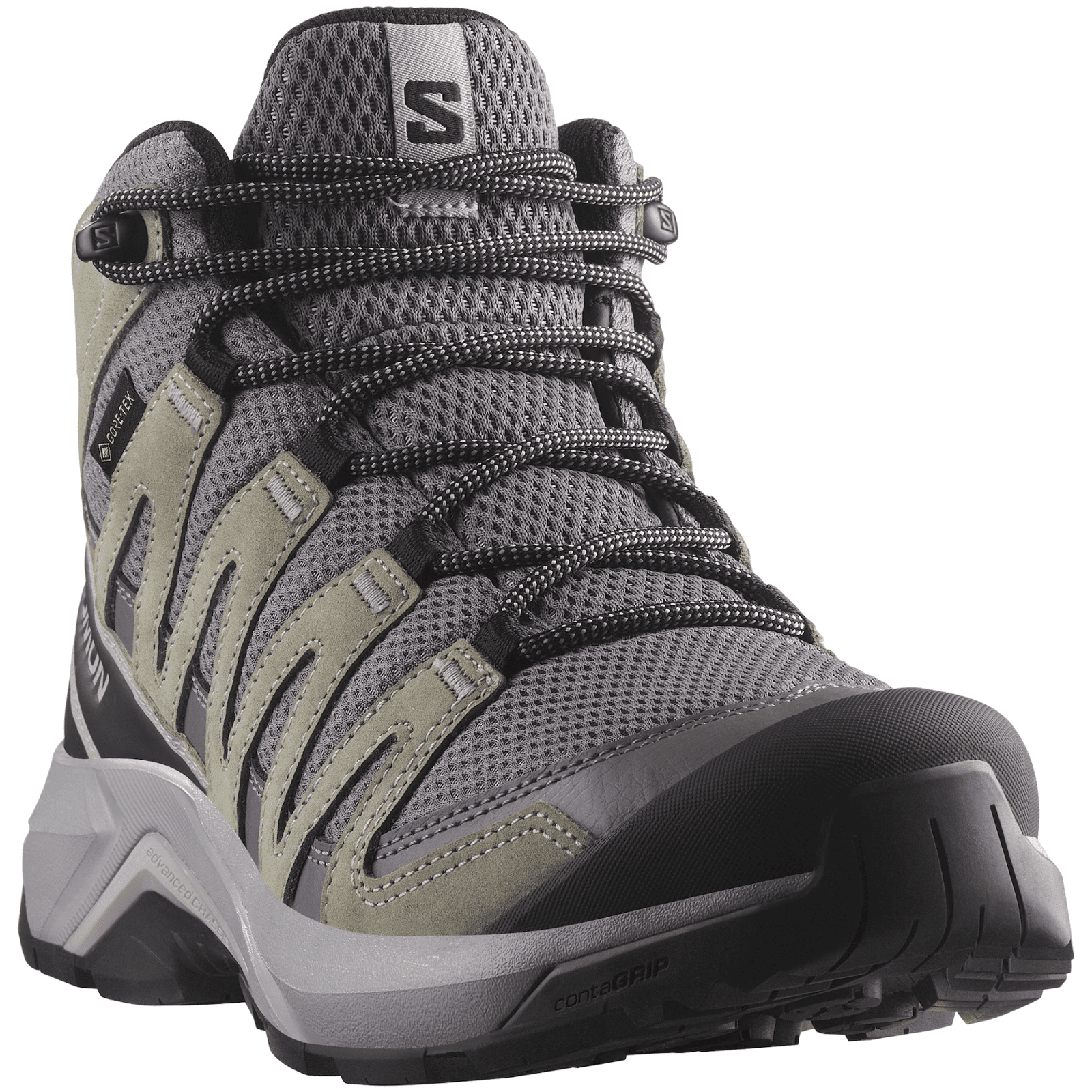 Dámské turistické boty Salomon X-Adventure Recon Mid Gore-Tex Velikost bot (EU): 38 / Barva: šedá
