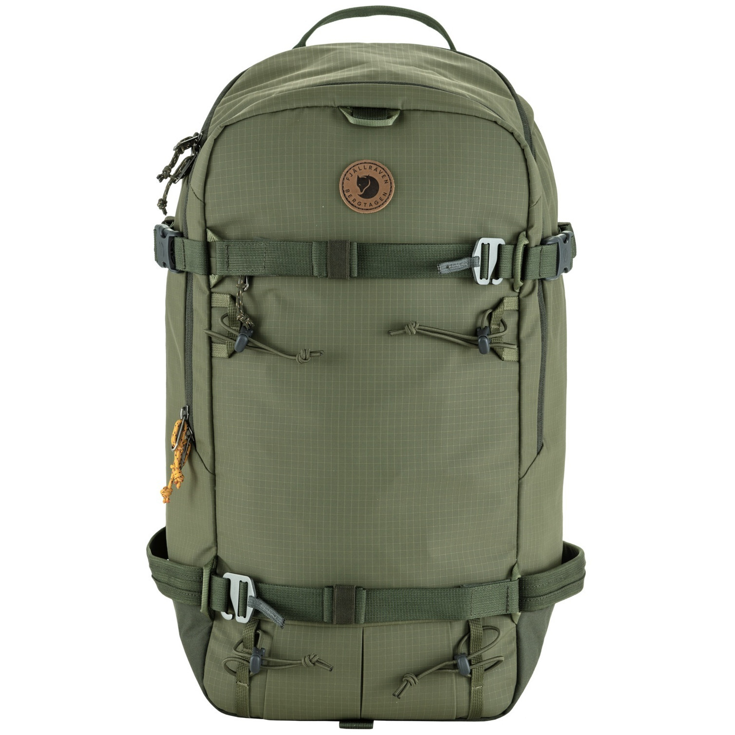 Turistický batoh Fjällräven Bergtagen Touring 30 Velikost zad batohu: M/L / Barva: zelená