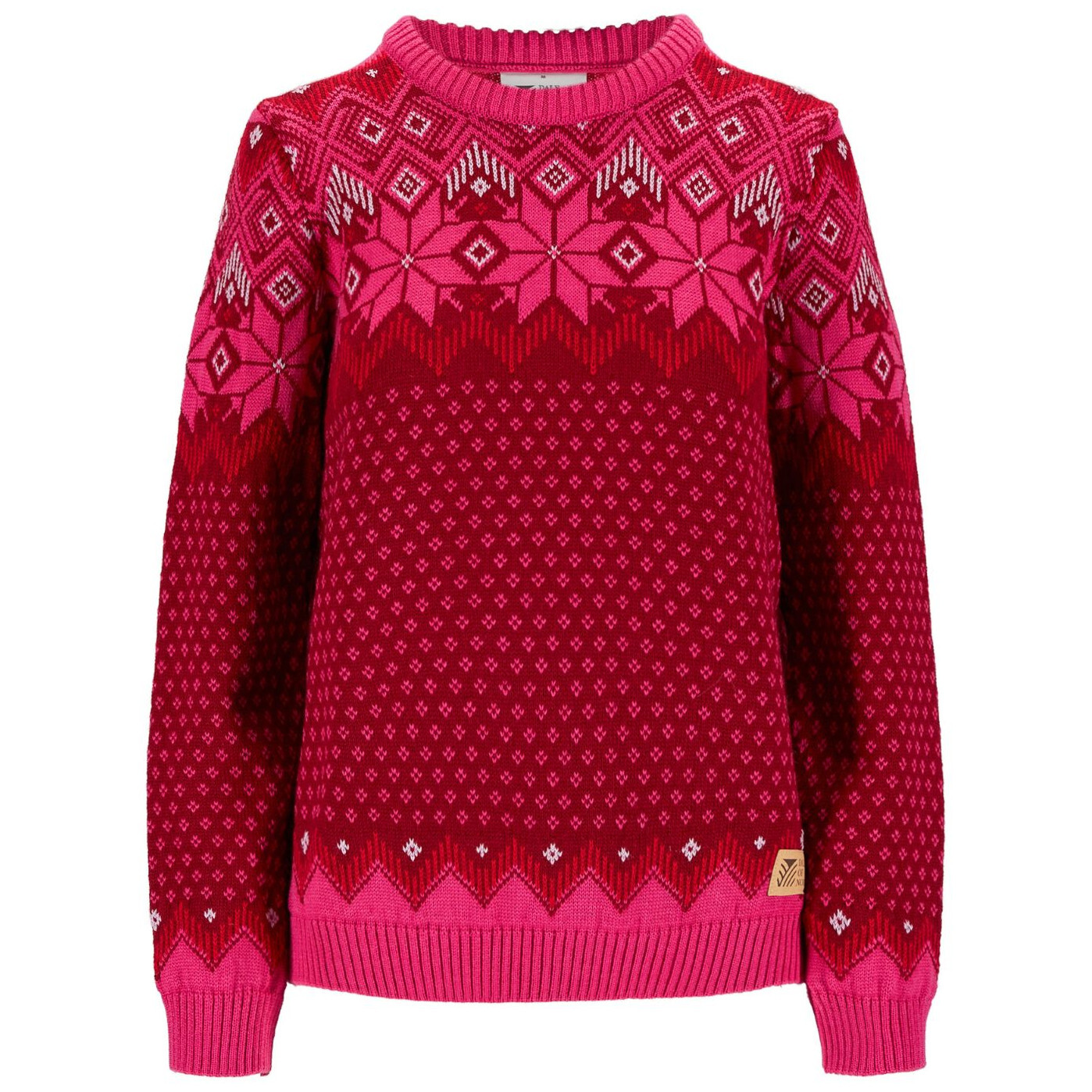 Dámský svetr Dale of Norway Vilja Fem Sweater Velikost: M / Barva: růžová