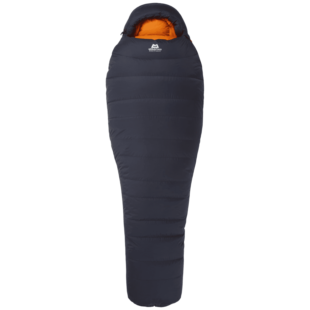 Zimní spacák Mountain Equipment Glacier 1000 Regular Men's Zip: Levý / Barva: černá/oranžová