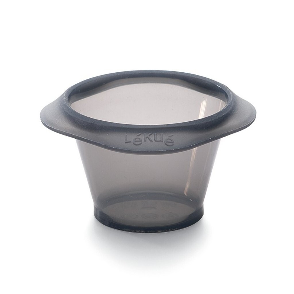 Forma na čokoládový fondant, sada 6 ks, šedá, silikon, Lékué