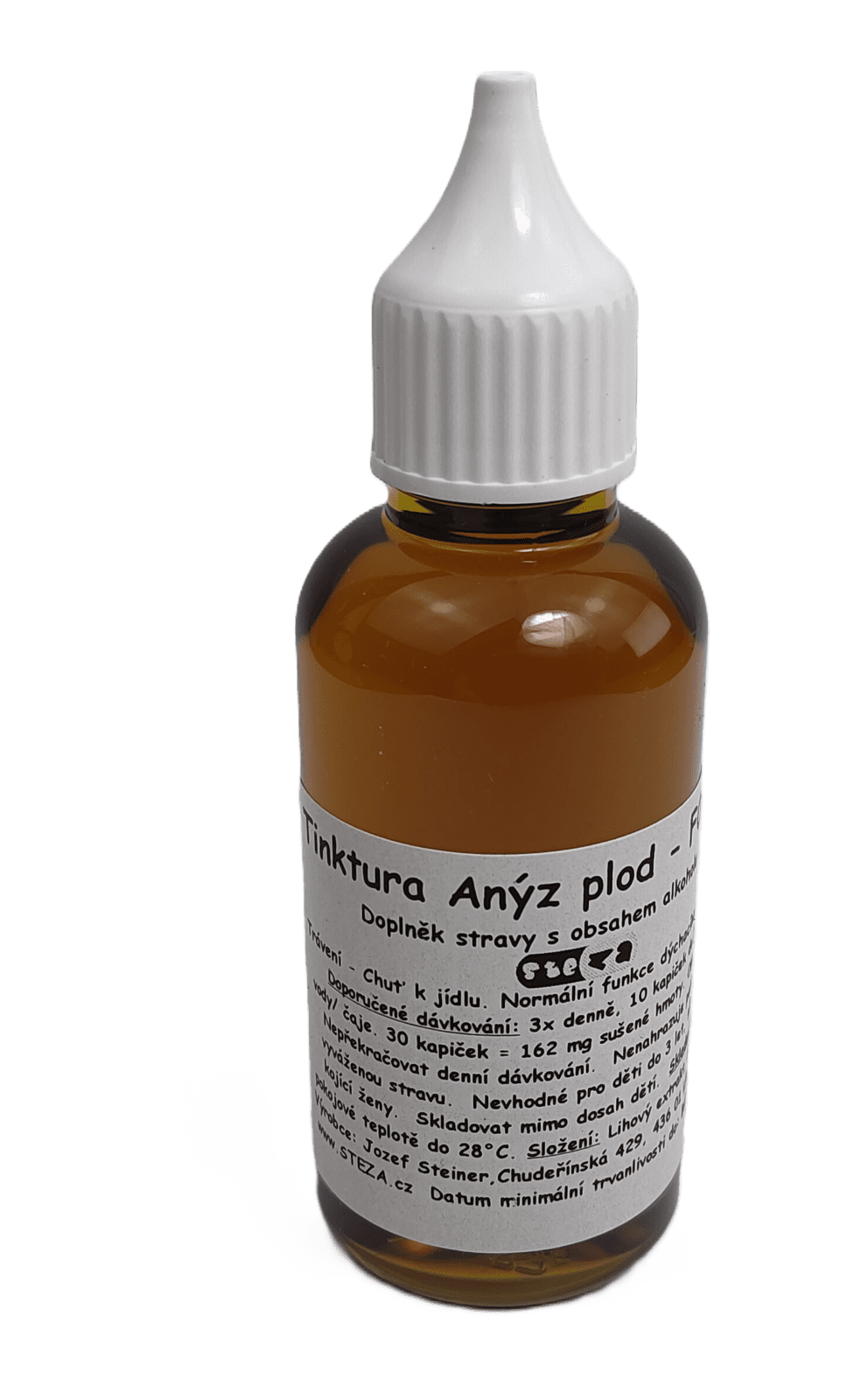 STEZA - Tinktura Anýz plod - FORTE 3x 50 ml.