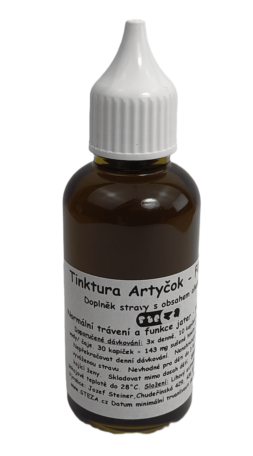 STEZA - Tinktura Artyčok - FORTE 3x 50ml.