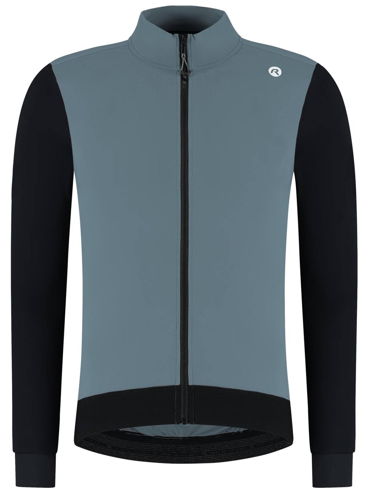 Výkonnostní cyklistický dres Rogelli DISTANCE II s dlouhým rukávem, modročerný 3XL