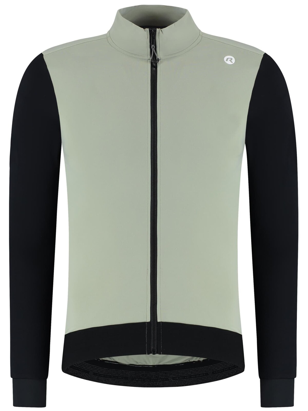 Výkonnostní cyklistický dres Rogelli DISTANCE II s dlouhým rukávem, černo-béžový 2XL