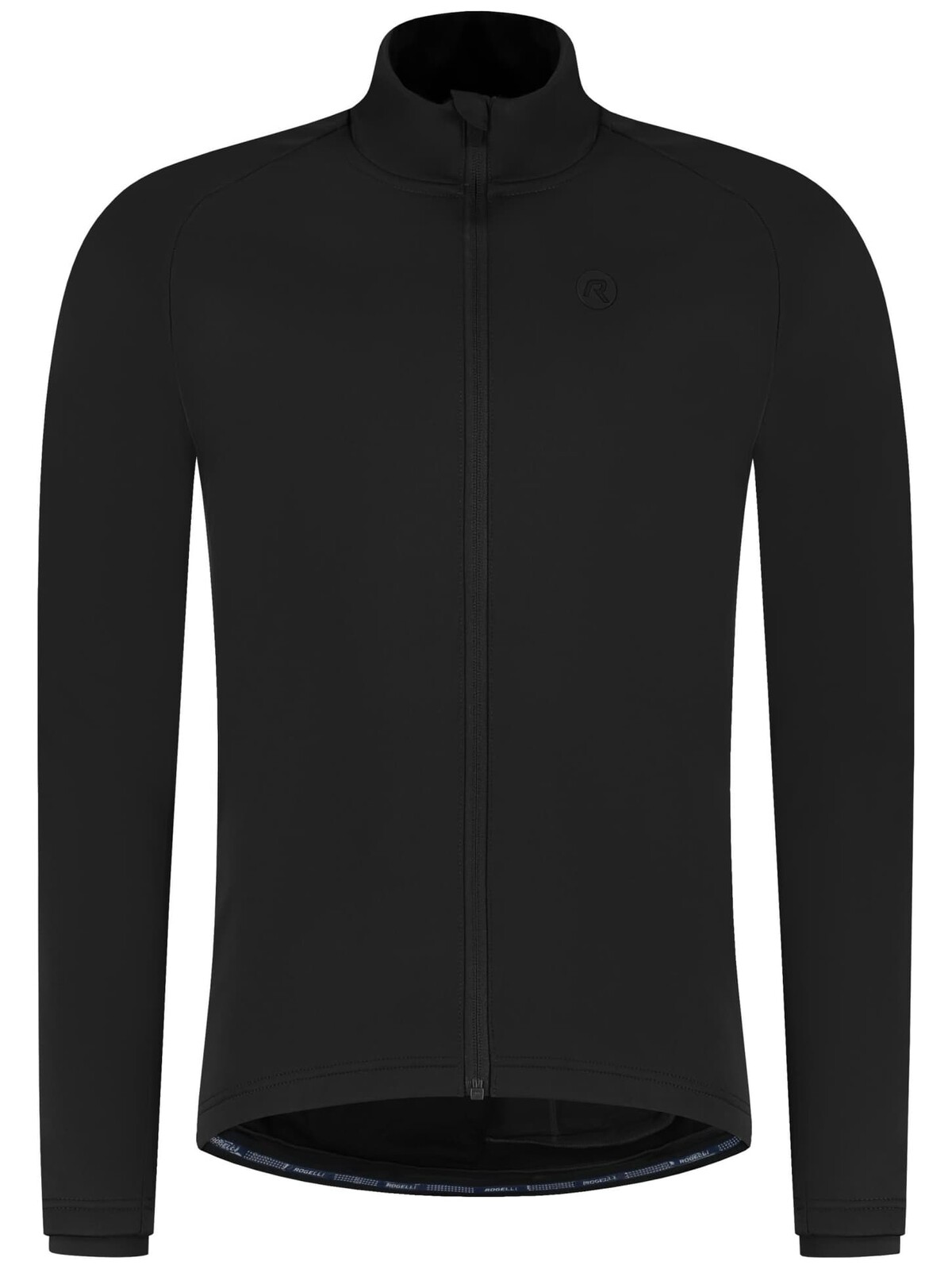 Softshellová zimní bunda Rogelli ESSENTIAL II s prodyšnými panely, černá 4XL