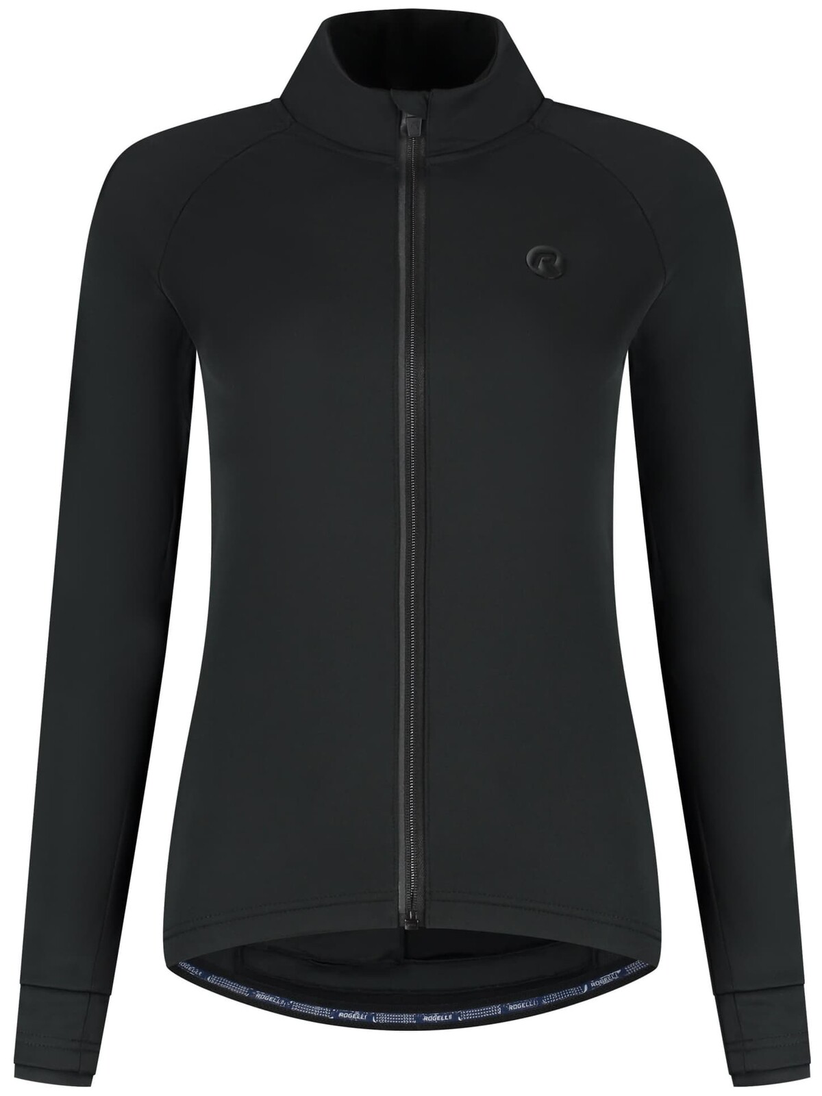 Dámská softshellová zimní bunda Rogelli ESSENTIAL II s prodyšnými panely, černá 2XL