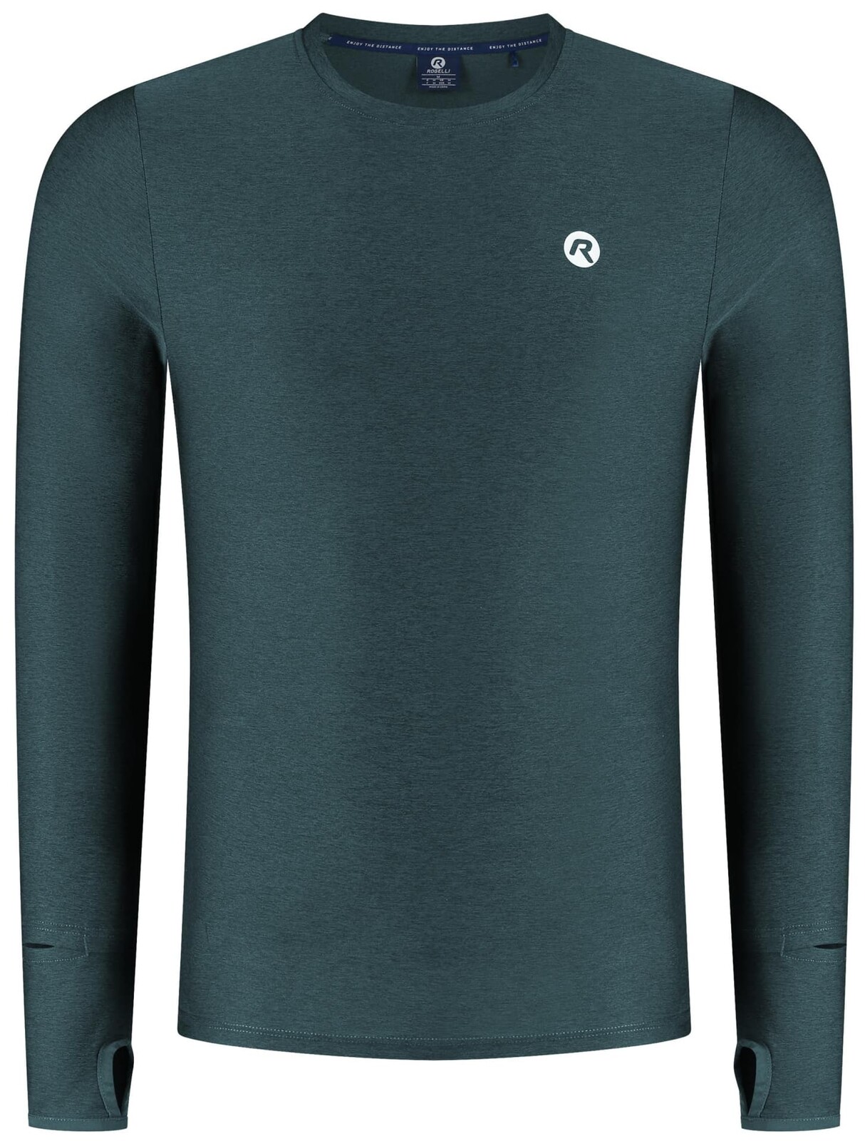 Funkční triko Rogelli ESSENTIAL s dlouhým rukávem, modré 2XL